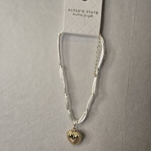 Altar'd State Gold Heart Necklace